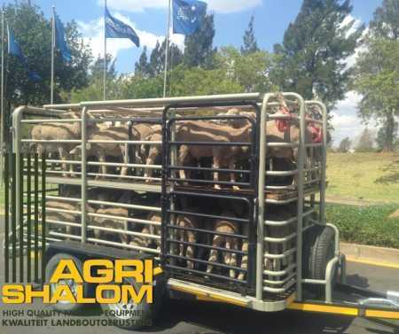 3.5T DOUBLE AXLE LIVESTOCK TRAILER